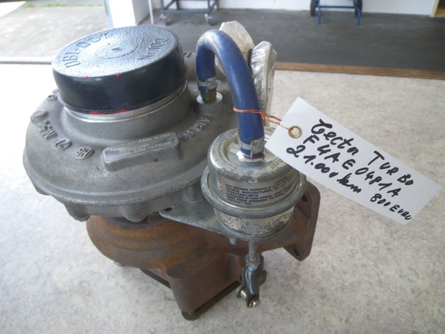 turbocharger Tector F4AE0481A, used 21000km