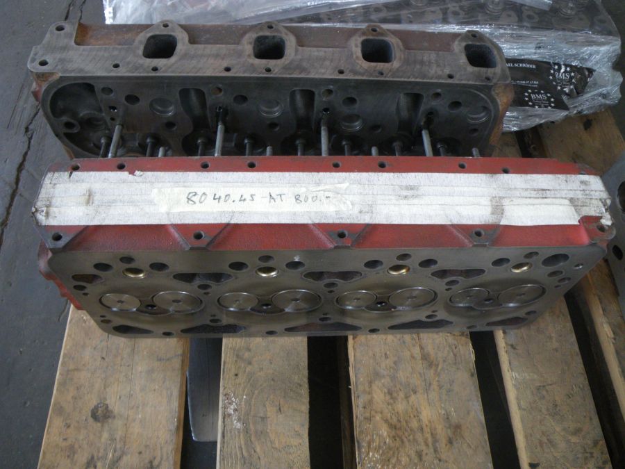 cylinder head refittet for Eurocargo 75E14 engine 8040.45 with c